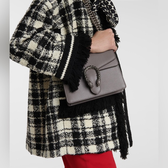 Gucci Grey Leather Mini Dionysus Bag - Picture 15 of 16